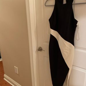 Elizabeth and James asymmetrical cocktail dress